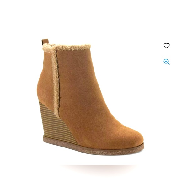 Sun & Stone Camilliaf Wedge Booties NEW Size 8.5M - Picture 2 of 7